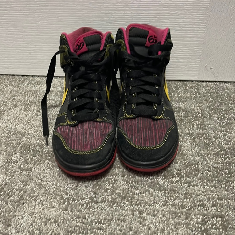 Nike Flight Pink & Yellow.  Women Size 7.5.